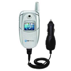 Gomadic Rapid Car / Auto Charger for the Samsung SGH-E316 E317 - Brand w/ TipExchange Technology
