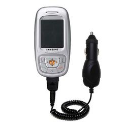 Gomadic Rapid Car / Auto Charger for the Samsung SGH-E350 - Brand w/ TipExchange Technology