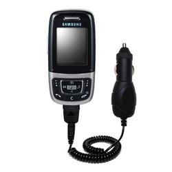 Gomadic Rapid Car / Auto Charger for the Samsung SGH-E630 - Brand w/ TipExchange Technology