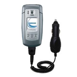 Gomadic Rapid Car / Auto Charger for the Samsung SGH-E770 - Brand w/ TipExchange Technology