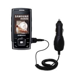 Gomadic Rapid Car / Auto Charger for the Samsung SGH-E900 - Brand w/ TipExchange Technology