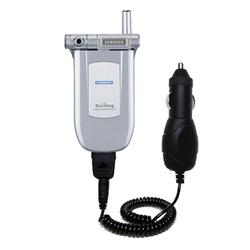 Gomadic Rapid Car / Auto Charger for the Samsung SGH-P400 - Brand w/ TipExchange Technology