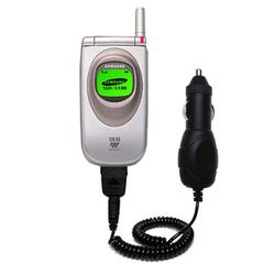 Gomadic Rapid Car / Auto Charger for the Samsung SGH-S100 - Brand w/ TipExchange Technology