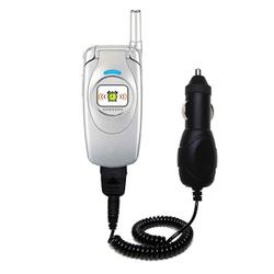 Gomadic Rapid Car / Auto Charger for the Samsung SGH-S400 - Brand w/ TipExchange Technology