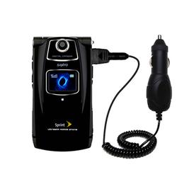 Gomadic Rapid Car / Auto Charger for the Sanyo Katana II - Brand w/ TipExchange Technology