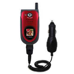 Gomadic Rapid Car / Auto Charger for the Sanyo MM-7400 - Brand w/ TipExchange Technology