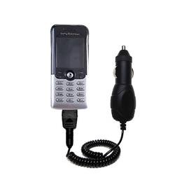 Gomadic Rapid Car / Auto Charger for the Sony Ericsson T61 - Brand w/ TipExchange Technology
