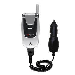 Gomadic Rapid Car / Auto Charger for the UTStarcom CDM-105 - Brand w/ TipExchange Technology