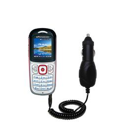 Gomadic Rapid Car / Auto Charger for the UTStarcom CDM 8460 - Brand w/ TipExchange Technology