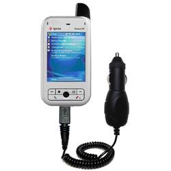 Gomadic Rapid Car / Auto Charger for the Verizon PPC 6700 - Brand w/ TipExchange Technology