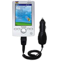 Gomadic Rapid Car / Auto Charger for the ViewSonic V35 - Brand w/ TipExchange Technology