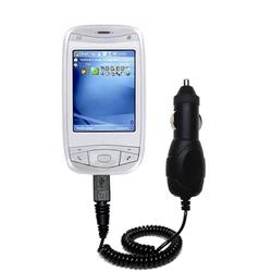 Gomadic Rapid Car / Auto Charger for the i-Mate K-Jam - Brand w/ TipExchange Technology