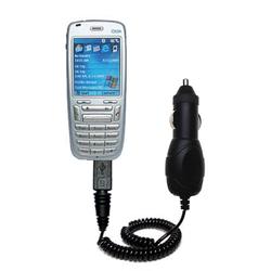 Gomadic Rapid Car / Auto Charger for the i-Mate SP3 - Brand w/ TipExchange Technology