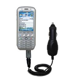 Gomadic Rapid Car / Auto Charger for the i-Mate SP5m Music - Brand w/ TipExchange Technology