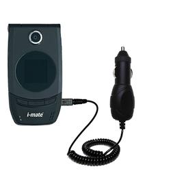 Gomadic Rapid Car / Auto Charger for the i-Mate SmartFlip - Brand w/ TipExchange Technology