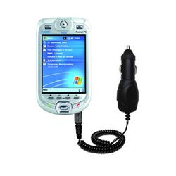 Gomadic Rapid Car / Auto Charger for the i-Mate Ultimate 8150 - Brand w/ TipExchange Technology