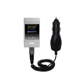 Gomadic Rapid Car / Auto Charger for the iClick Sohlo G5 - Brand w/ TipExchange Technology