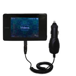 Gomadic Rapid Car / Auto Charger for the iRiver B20 - Brand w/ TipExchange Technology