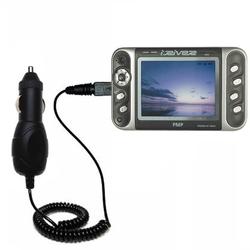 Gomadic Rapid Car / Auto Charger for the iRiver PMC-100 - Brand w/ TipExchange Technology