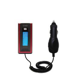 Gomadic Rapid Car / Auto Charger for the iRiver T20 - Brand w/ TipExchange Technology