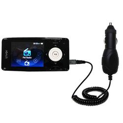 Gomadic Rapid Car / Auto Charger for the iRiver X20 2GB 4GB 8GB - Brand w/ TipExchange Technology