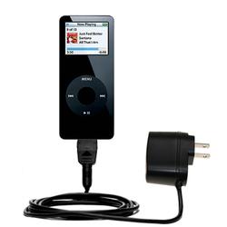 Gomadic Rapid Wall / AC Charger for the Apple Nano (2GB) - Brand w/ TipExchange Technology