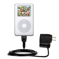 Gomadic Rapid Wall / AC Charger for the Apple iPod Photo (30GB) - Brand w/ TipExchange Technology