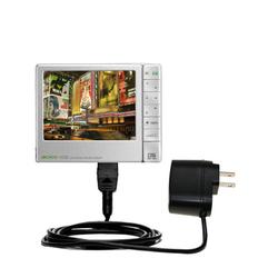 Gomadic Rapid Wall / AC Charger for the Archos 405 - Brand w/ TipExchange Technology