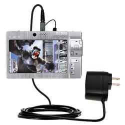 Gomadic Rapid Wall / AC Charger for the Archos AV500 - Brand w/ TipExchange Technology