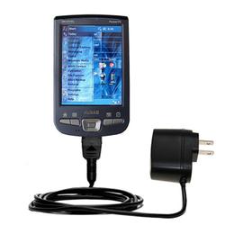 Gomadic Rapid Wall / AC Charger for the Asus MyPal A730 - Brand w/ TipExchange Technology