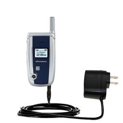 Gomadic Rapid Wall / AC Charger for the Audiovox CDM 8610VM - Brand w/ TipExchange Technology