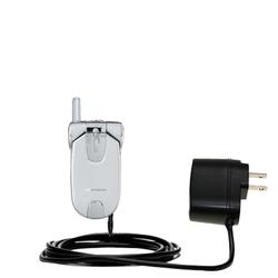 Gomadic Rapid Wall / AC Charger for the Audiovox CDM 8930 - Brand w/ TipExchange Technology