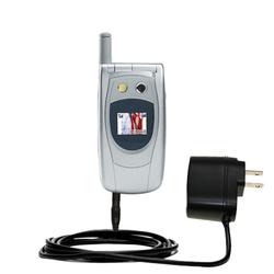 Gomadic Rapid Wall / AC Charger for the Audiovox CDM 9900 - Brand w/ TipExchange Technology