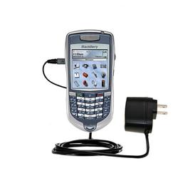 Gomadic Rapid Wall / AC Charger for the Blackberry 7100T - Brand w/ TipExchange Technology
