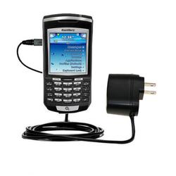 Gomadic Rapid Wall / AC Charger for the Blackberry 7100x - Brand w/ TipExchange Technology