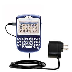Gomadic Rapid Wall / AC Charger for the Blackberry 7280 - Brand w/ TipExchange Technology