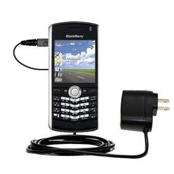Gomadic Rapid Wall / AC Charger for the Blackberry 8120 - Brand w/ TipExchange Technology