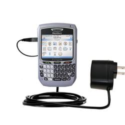 Gomadic Rapid Wall / AC Charger for the Blackberry 8700c - Brand w/ TipExchange Technology