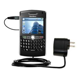 Gomadic Rapid Wall / AC Charger for the Blackberry 8820 - Brand w/ TipExchange Technology