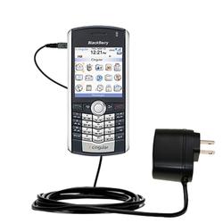 Gomadic Rapid Wall / AC Charger for the Blackberry pearl - Brand w/ TipExchange Technology