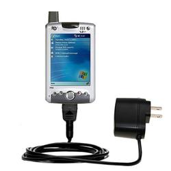 Gomadic Rapid Wall / AC Charger for the Cingular iPaq h6320 - Brand w/ TipExchange Technology