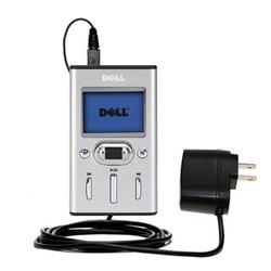 Gomadic Rapid Wall / AC Charger for the Dell Pocket DJ 15GB - Brand w/ TipExchange Technology