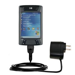 Gomadic Rapid Wall / AC Charger for the HP iPaq hx4710 - Brand w/ TipExchange Technology