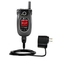 Gomadic Rapid Wall / AC Charger for the LG VX8300 - Brand w/ TipExchange Technology