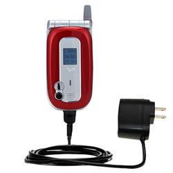Gomadic Rapid Wall / AC Charger for the Mio Technology 8390 - Brand w/ TipExchange Technology