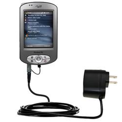 Gomadic Rapid Wall / AC Charger for the Mio Technology C710 - Brand w/ TipExchange Technology