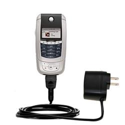 Gomadic Rapid Wall / AC Charger for the Motorola A780 - Brand w/ TipExchange Technology