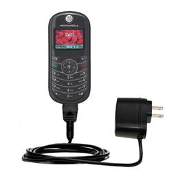 Gomadic Rapid Wall / AC Charger for the Motorola C139 - Brand w/ TipExchange Technology