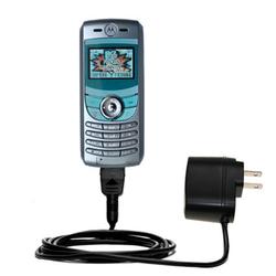 Gomadic Rapid Wall / AC Charger for the Motorola C550 - Brand w/ TipExchange Technology