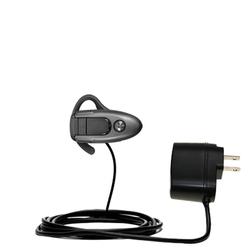 Gomadic Rapid Wall / AC Charger for the Motorola Headset H500 - Brand w/ TipExchange Technology